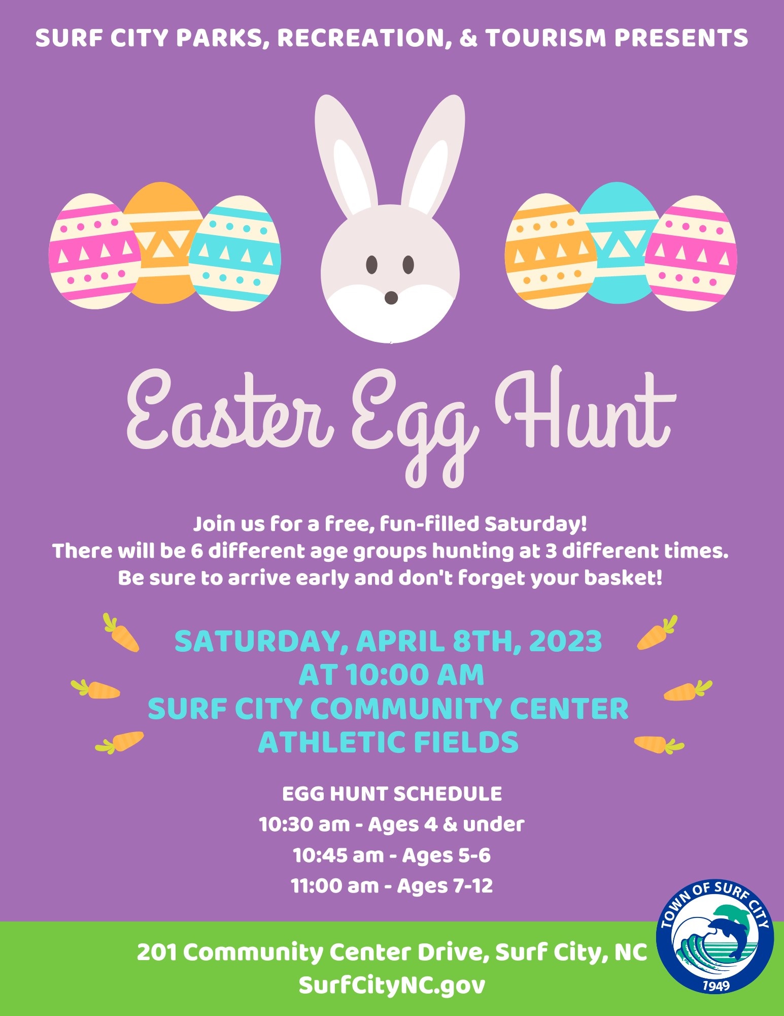 Surf City Easter Egg Hunt